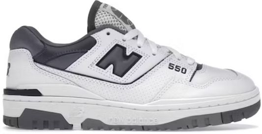 New Balance 550 White/Dark Grey