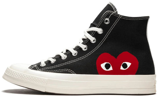 Converse Play Comme Des Garçons / Half Heart Negro