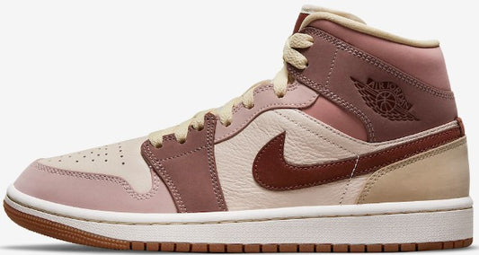 Jordan 1 Mid Brown Tan