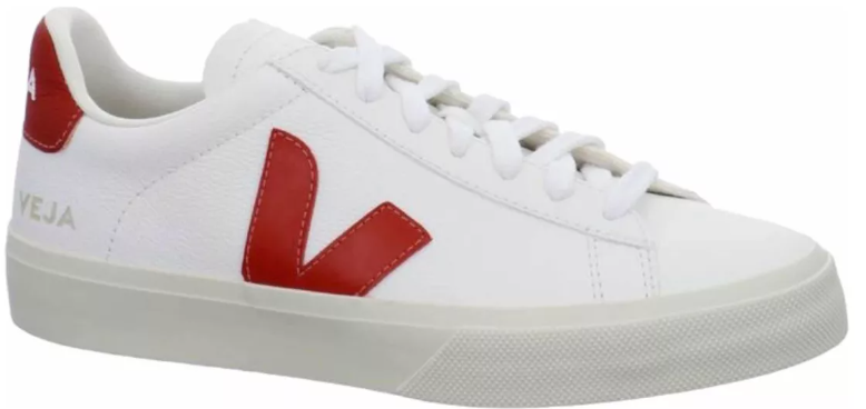 Veja Low Campo White/Red