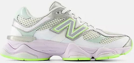 New Balance 9060 White/Silver Metallic/Taro